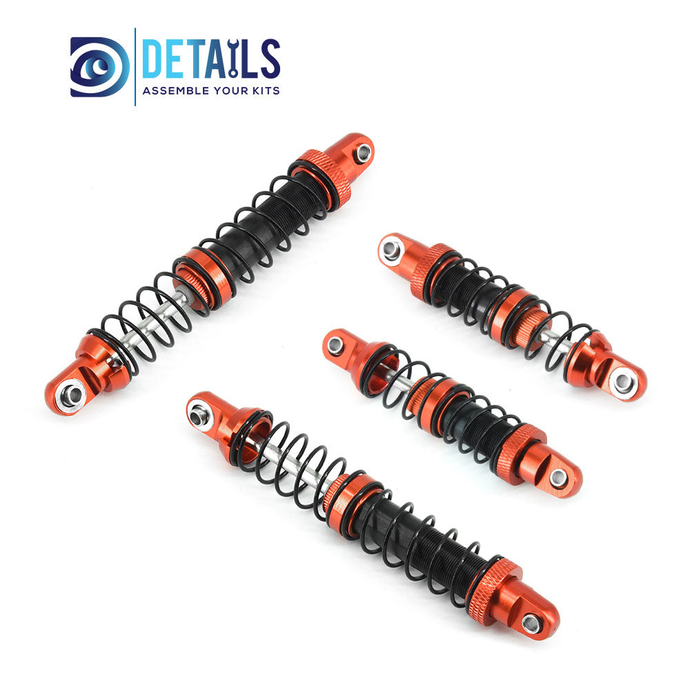 Hobby Details Aluminum Front&Rear Shocks Set 70/90mm For Tamiya BBX BBX01 Upgrades Parts