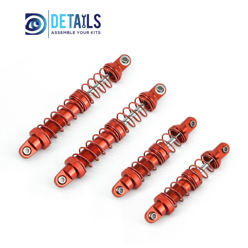 Hobby Details Aluminum Front&Rear Shocks Set 70/90mm For Tamiya BBX BBX01 Upgrades Parts