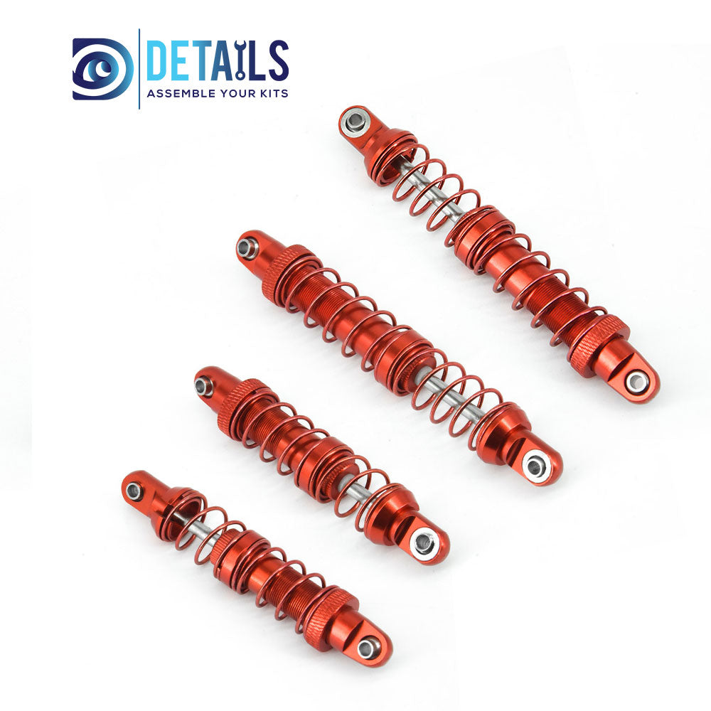 Hobby Details Aluminum Front&Rear Shocks Set 70/90mm For Tamiya BBX BBX01 Upgrades Parts