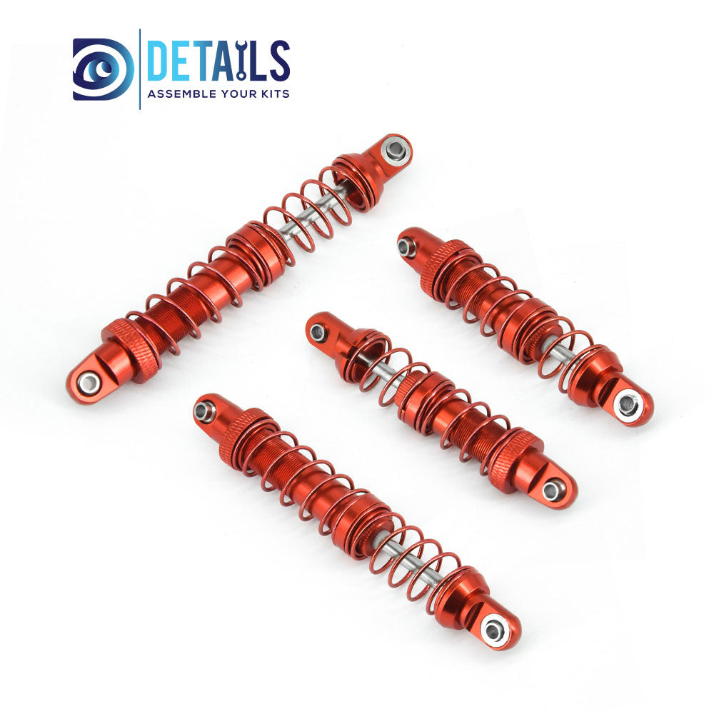 Hobby Details Aluminum Front&Rear Shocks Set 70/90mm For Tamiya BBX BBX01 Upgrades Parts
