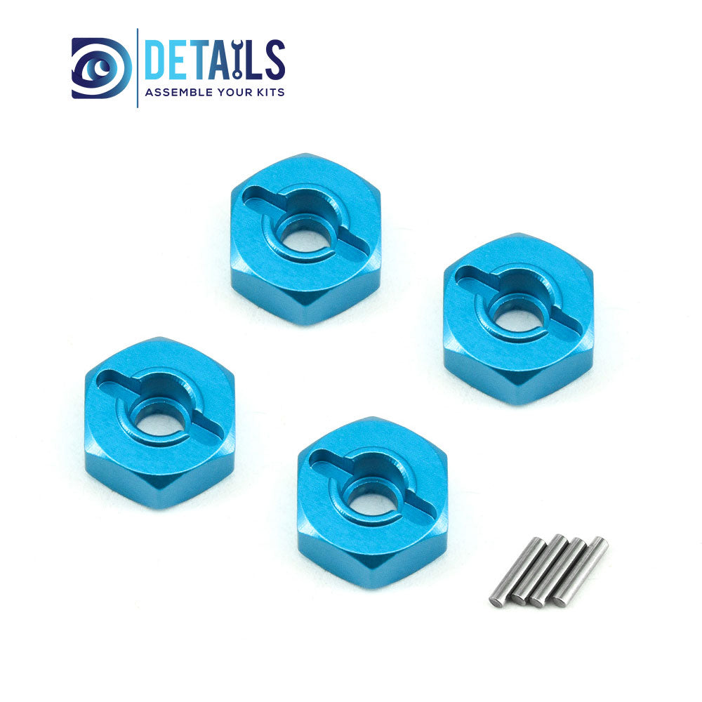 Aluminum Wheel Hex set 4pcs For Tamiya 1/10 TT01