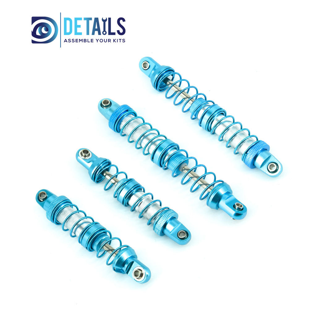 Hobby Details Aluminum Front&Rear Shocks Set 70/90mm For Tamiya BBX BBX01 Upgrades Parts