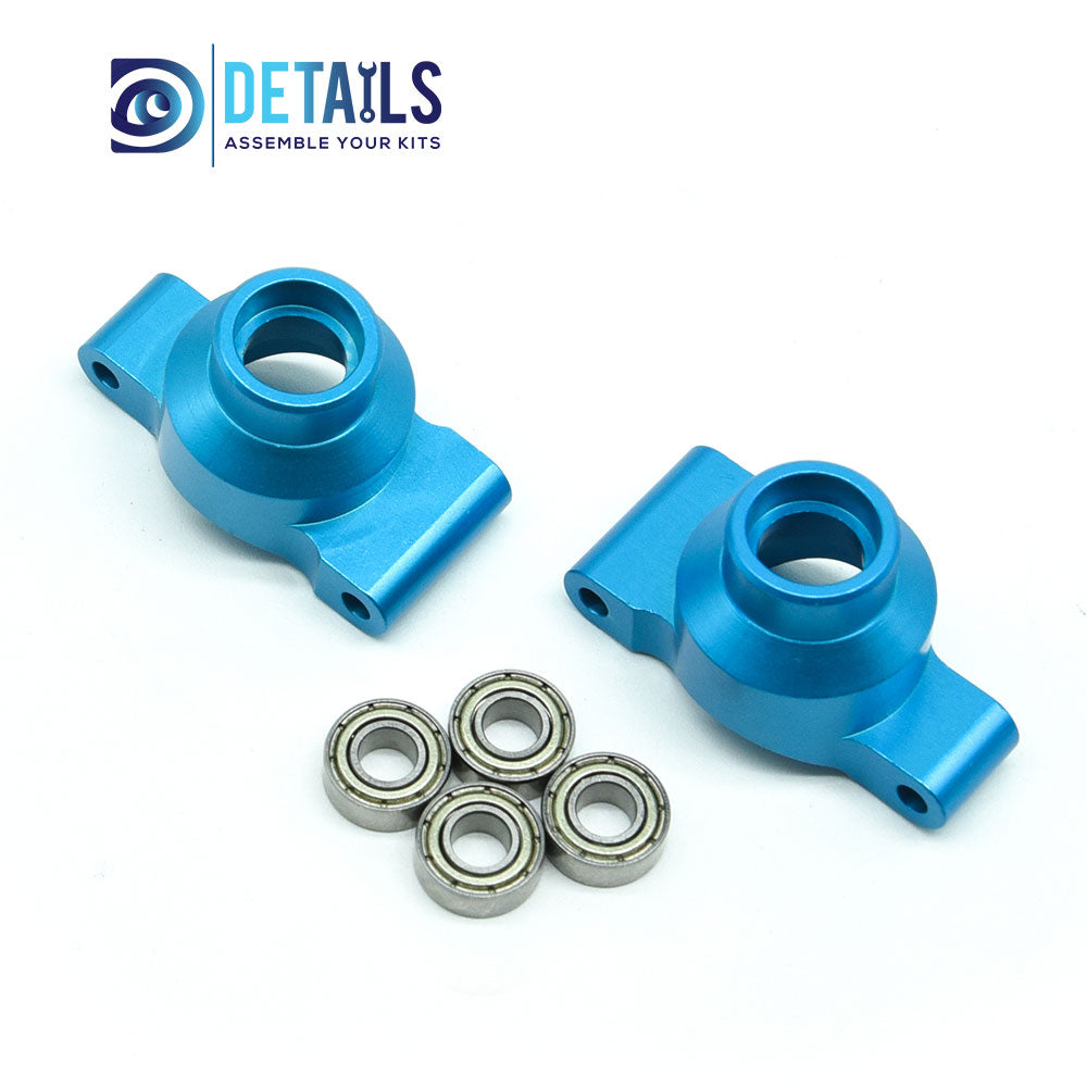 Whole Car Upgrading Parts Set for Tamiya 1/10 TT01 Blue