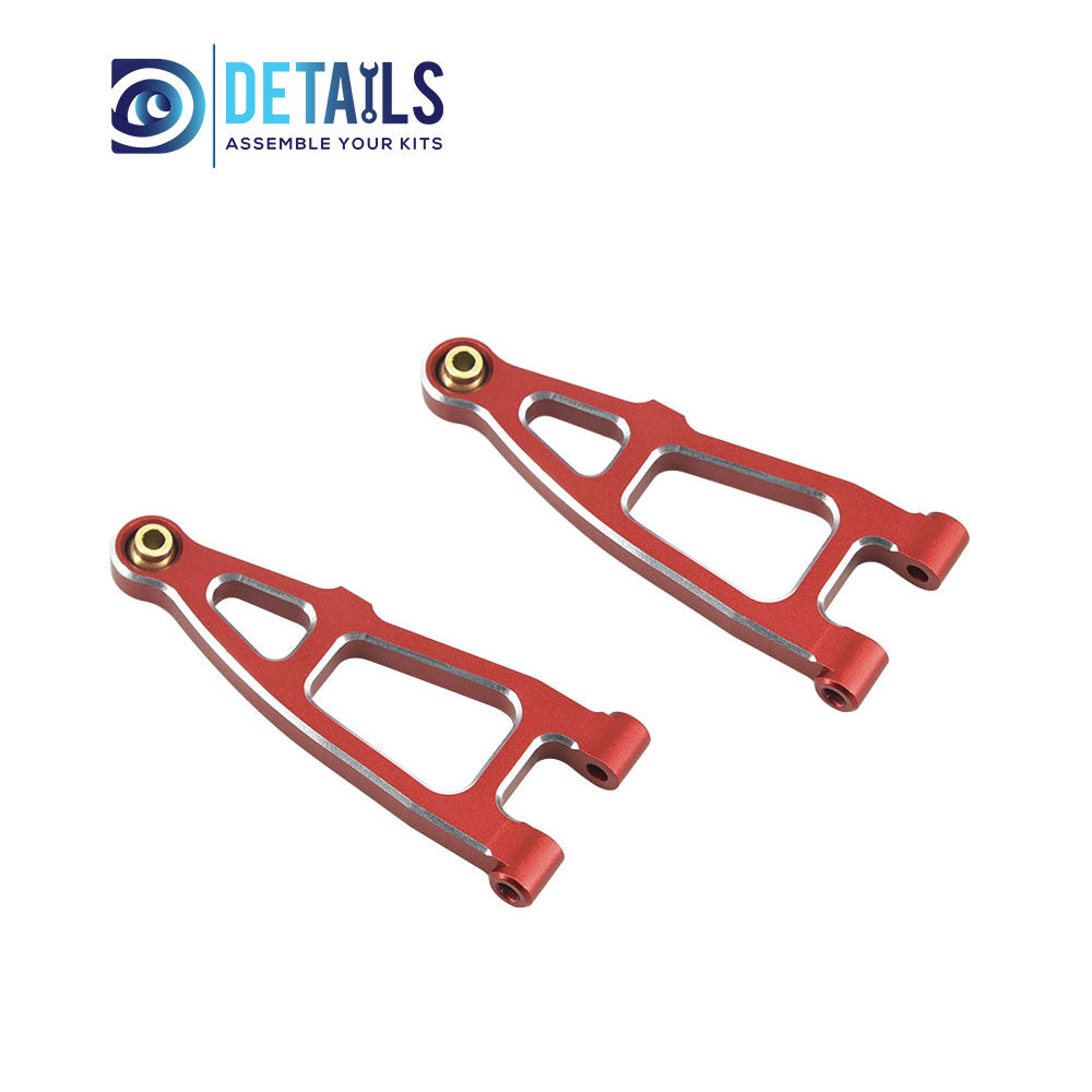 Aluminum Front Lower Arm Set For ARRMA 1/18 GRANITE GROM Upgrade Parts 2pcs