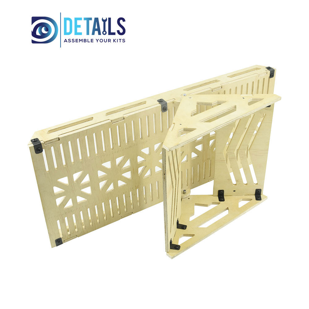 High Density RC  Crawler Wood Board Tracks 5 layers Hardened Thickness C Style