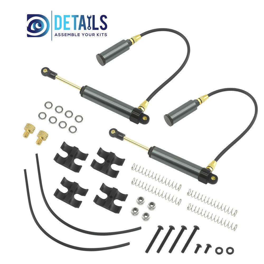 Aluminum Alloy Shock Absorber 1pair/set(2pcs) For 1/10 Scale Models RC cars