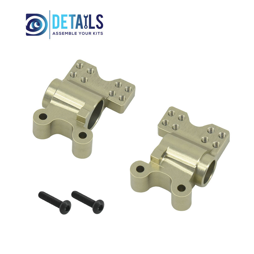 Hobby Details 7075 Aluminum hard oxidation Front C Hubs for Cen Racing 1/8 RC Car Upgrades Parts 2pcs/set