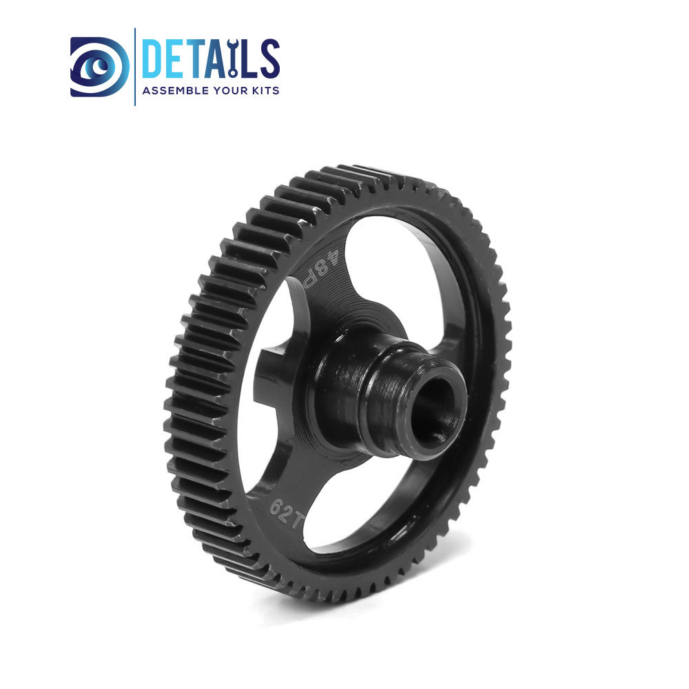 Steel Spur Gear 48DP 55T For Traxxas 1/10 Ford Bronco 4-TEC 2.0/3.0 Drift Ford Mustang 1pcs