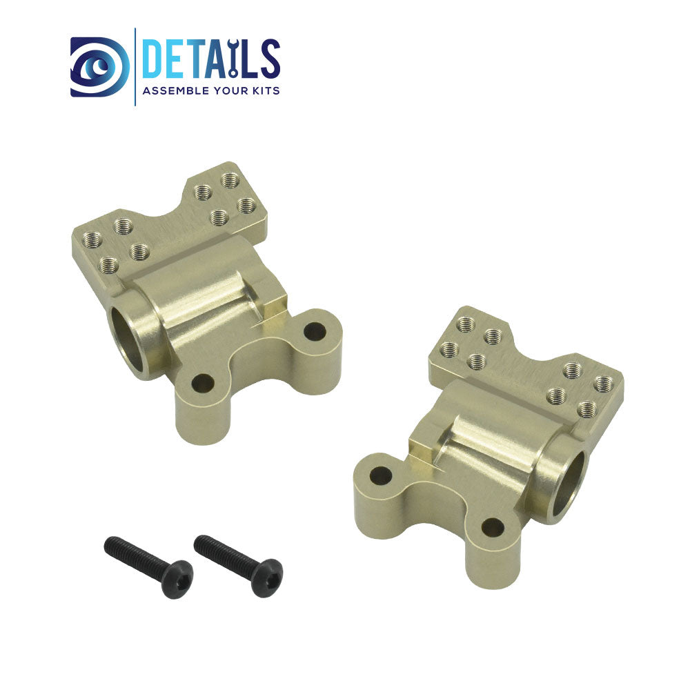 Hobby Details 7075 Aluminum hard oxidation Front C Hubs for Cen Racing 1/8 RC Car Upgrades Parts 2pcs/set