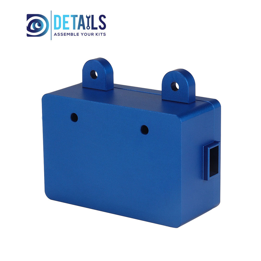 Aluminum CNC Scale Fuel Cell Receiver Box 60*40*26mm