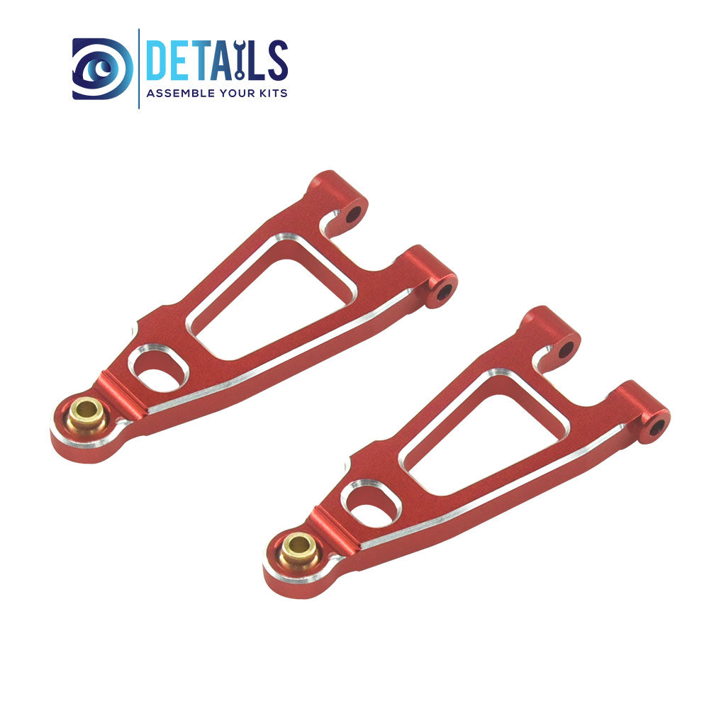 Aluminum Front Lower Arm Set For ARRMA 1/18 MOJAVE Upgrade Parts 2pcs