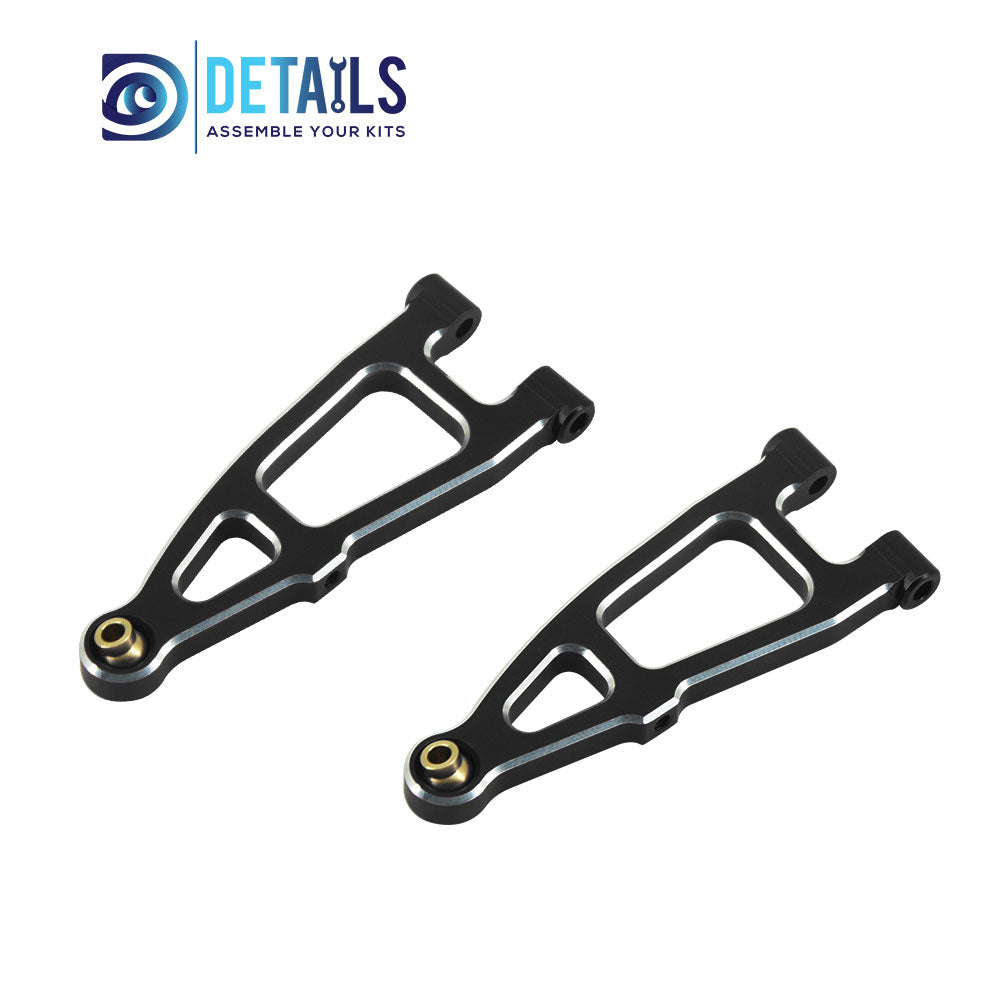 Aluminum Front Lower Arm Set For ARRMA 1/18 GRANITE GROM Upgrade Parts 2pcs
