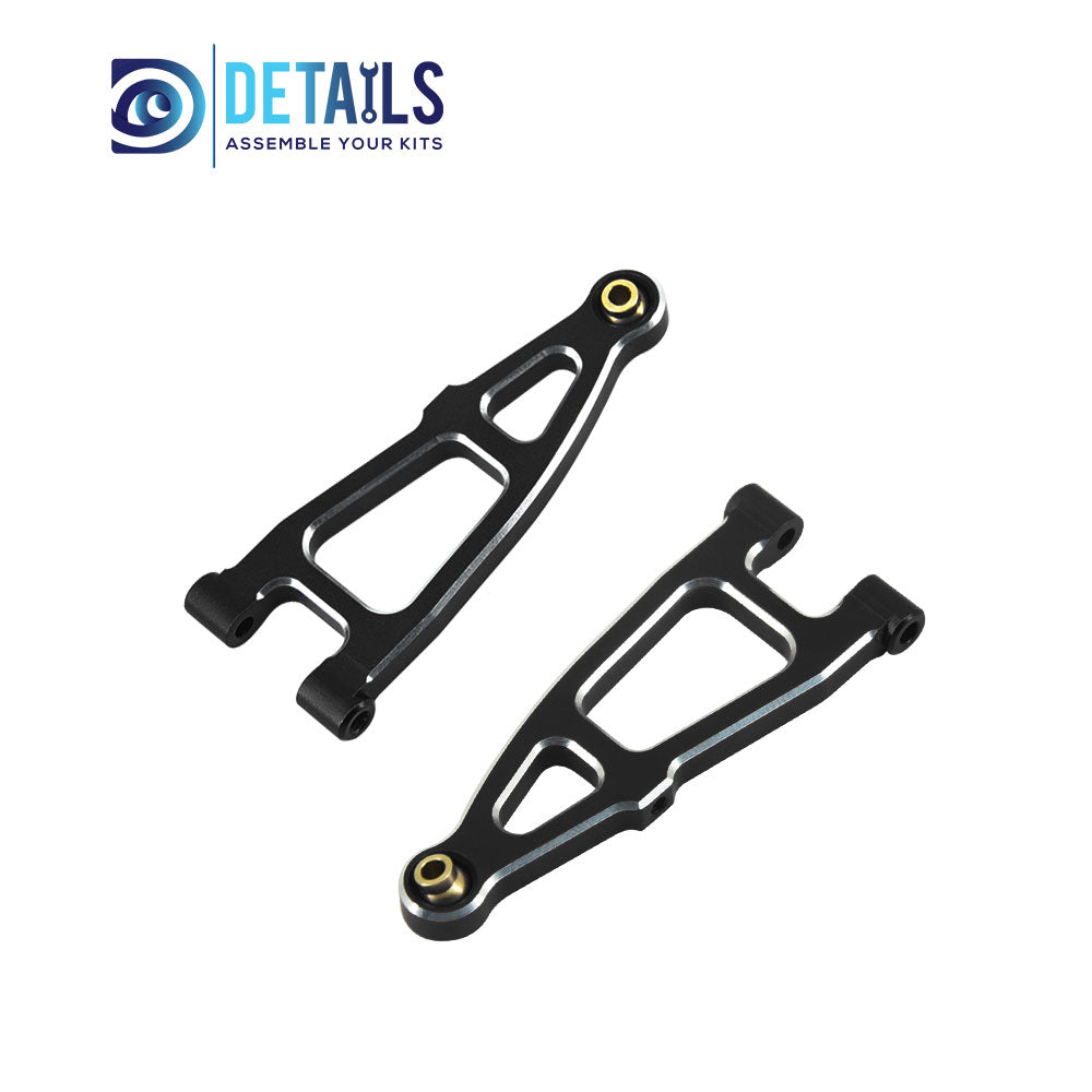 Aluminum Front Lower Arm Set For ARRMA 1/18 GRANITE GROM Upgrade Parts 2pcs