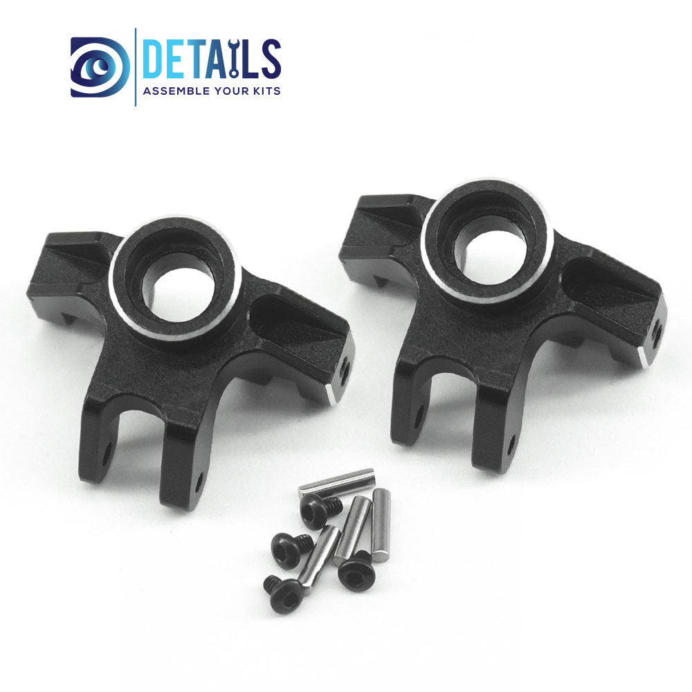 Aluminum Front Steering Knuckles Set For Losi LMT MINI 1/18 4WD Solid Axle Monster