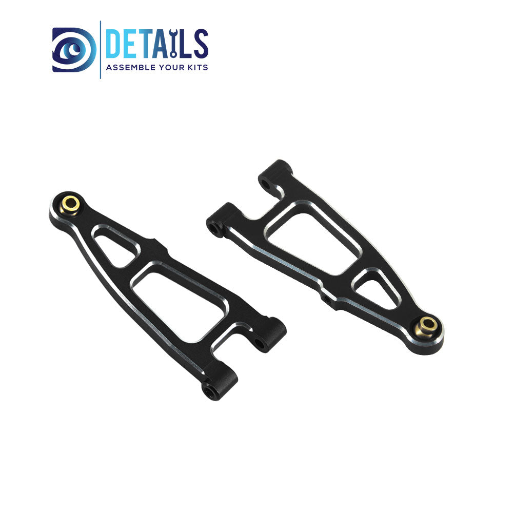 Aluminum Front Lower Arm Set For ARRMA 1/18 GRANITE GROM Upgrade Parts 2pcs