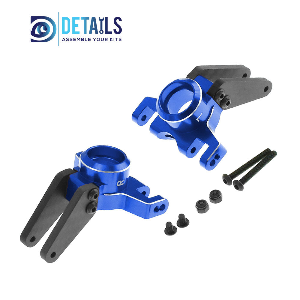 Aluminum and Carbon fiber Rear C Hub for Arrma 1/8 Mojave/1:10 4x4 Kraton Upgrade Parts
