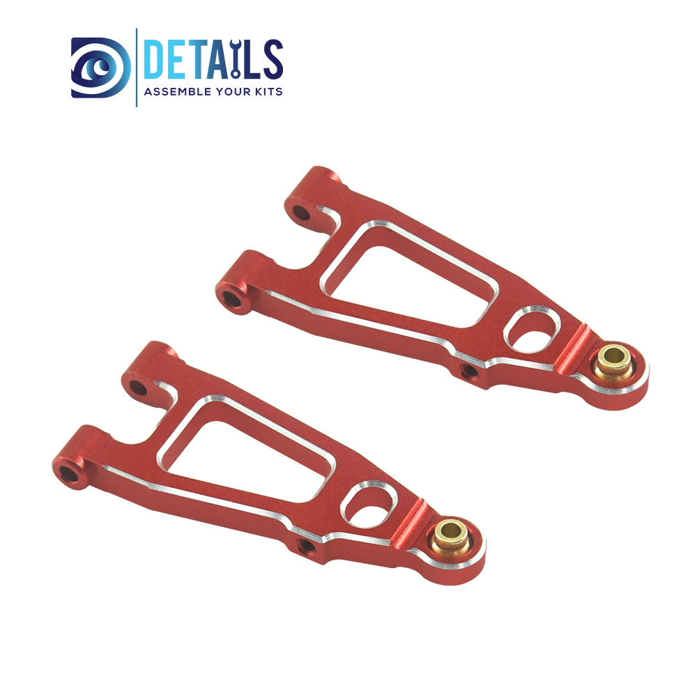 Aluminum Front Lower Arm Set For ARRMA 1/18 MOJAVE Upgrade Parts 2pcs
