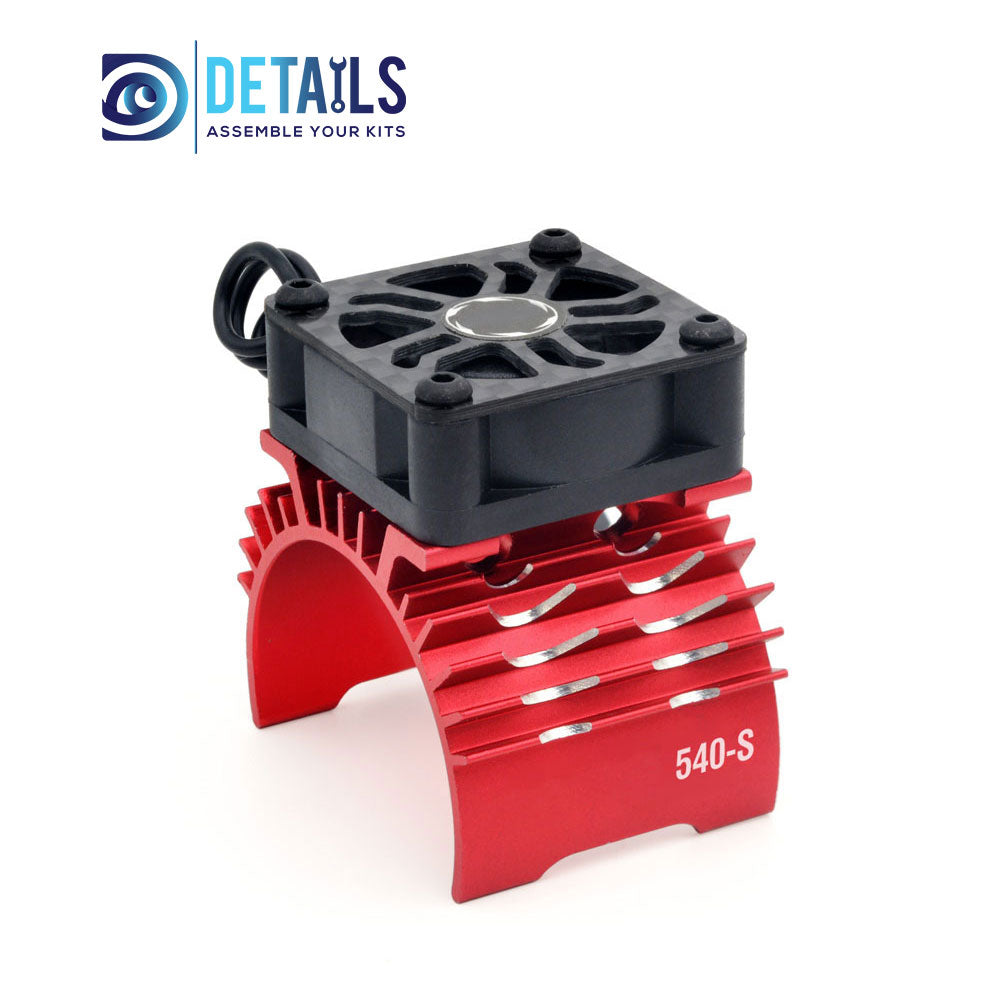 Hobby Details 36mm RC Car Motor Cooling Fan with Heatsink 28000RPM(540-S)