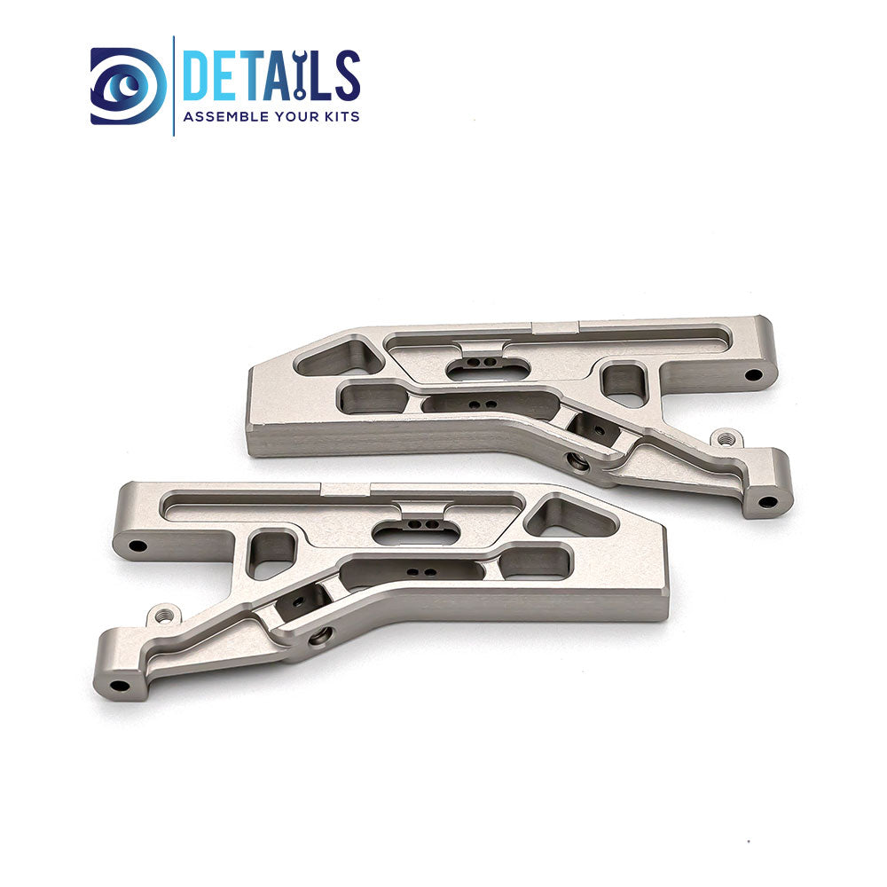 Aluminum Front Lower Suspension Arms for Team Corally Kronos XP 6S XTR 1/8 RC Car Upgrades Parts