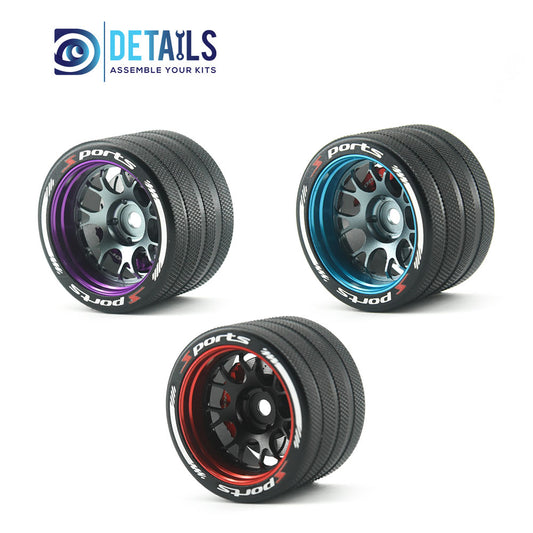 Aluminum RC Transmitter Steering Handwheel for Sanwa/ Futaba/NB4/ 7PX/X9 DTEL01037