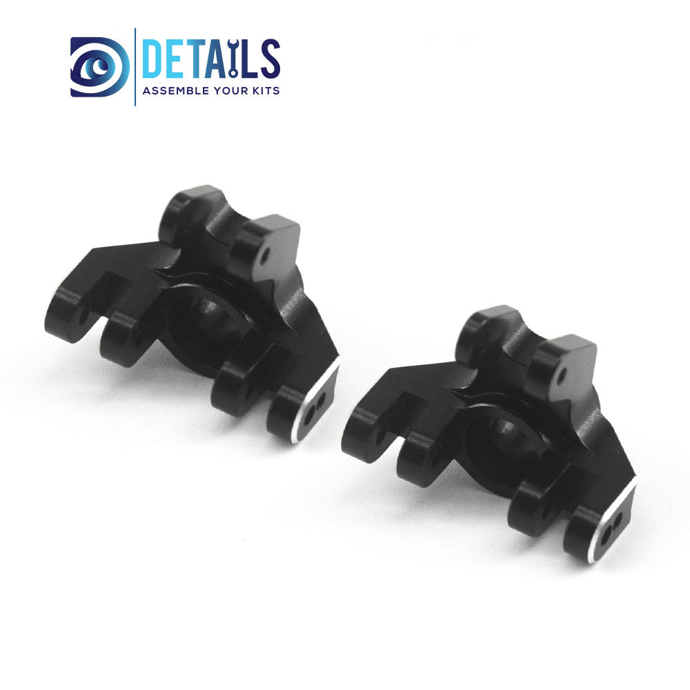 Aluminum Front Steering Knuckles Set For Losi LMT MINI 1/18 4WD Solid Axle Monster