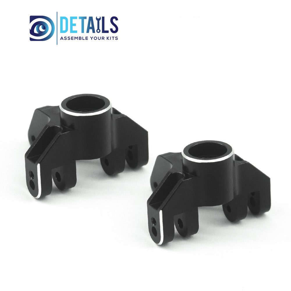 Aluminum Front Steering Knuckles Set For Losi LMT MINI 1/18 4WD Solid Axle Monster