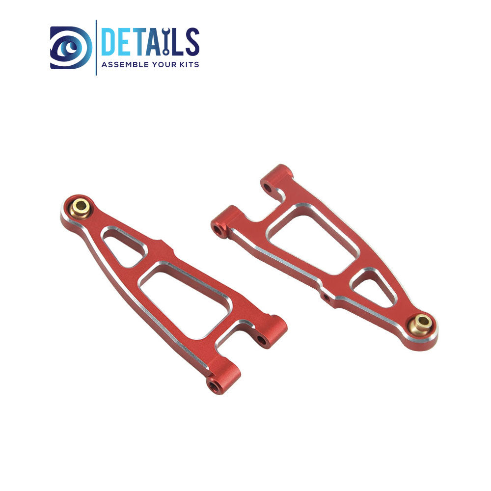 Aluminum Front Lower Arm Set For ARRMA 1/18 GRANITE GROM Upgrade Parts 2pcs