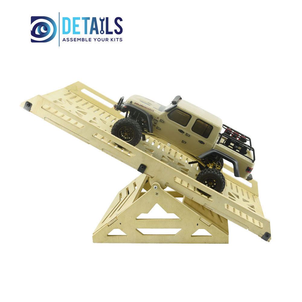 High Density RC  Crawler Wood Board Tracks 5 layers Hardened Thickness C Style