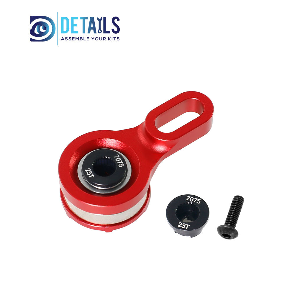 Hobby Details 7075 Aluminum  servo arm Set for LOSI 1/4 Promoto MX Motorcycle A:Red B:Black C:Blue D:Green