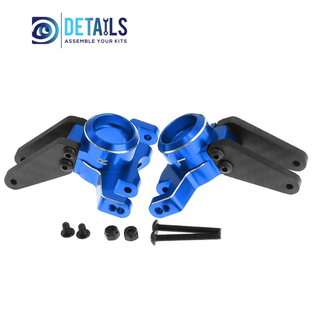 Aluminum and Carbon fiber Rear C Hub for Arrma 1/8 Mojave/1:10 4x4 Kraton Upgrade Parts
