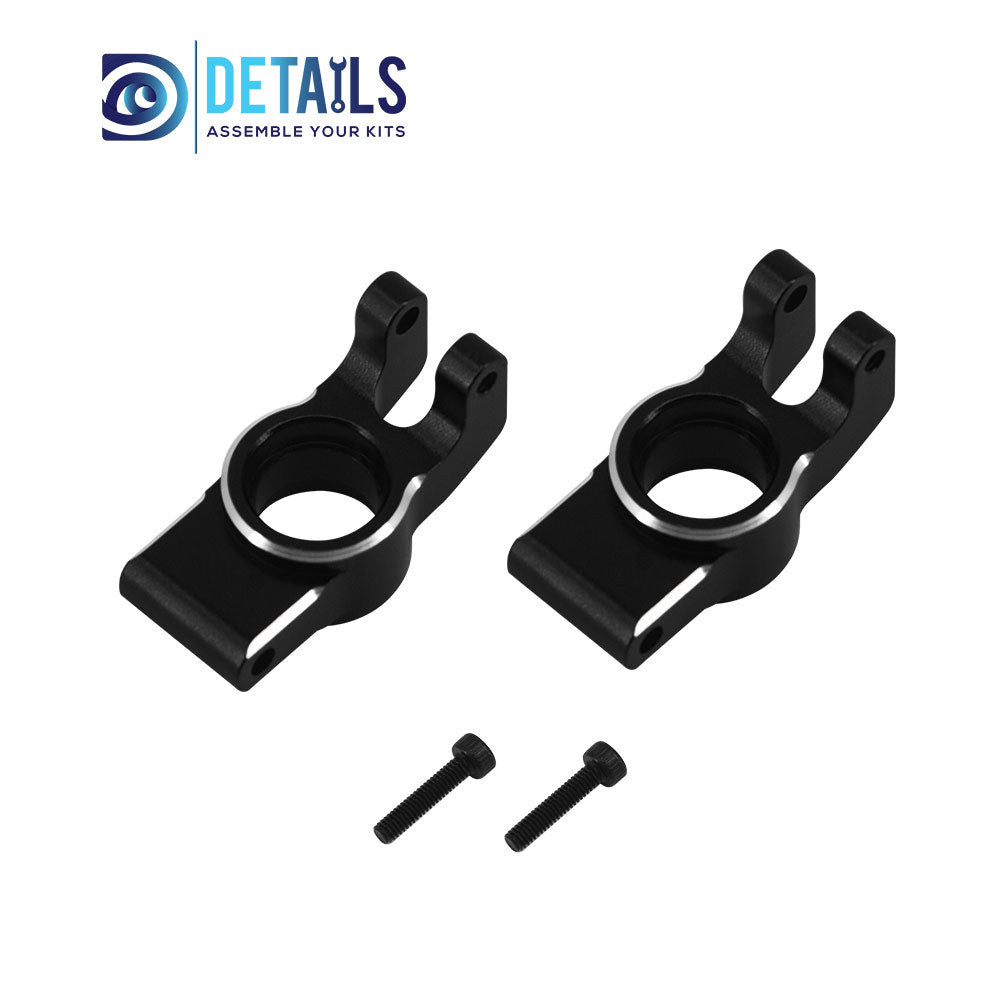 Aluminum Rear Hub/Knuckle Arm For ARRMA 1/18 MOJAVE GRANITE GROM Upgrade Parts 2pcs