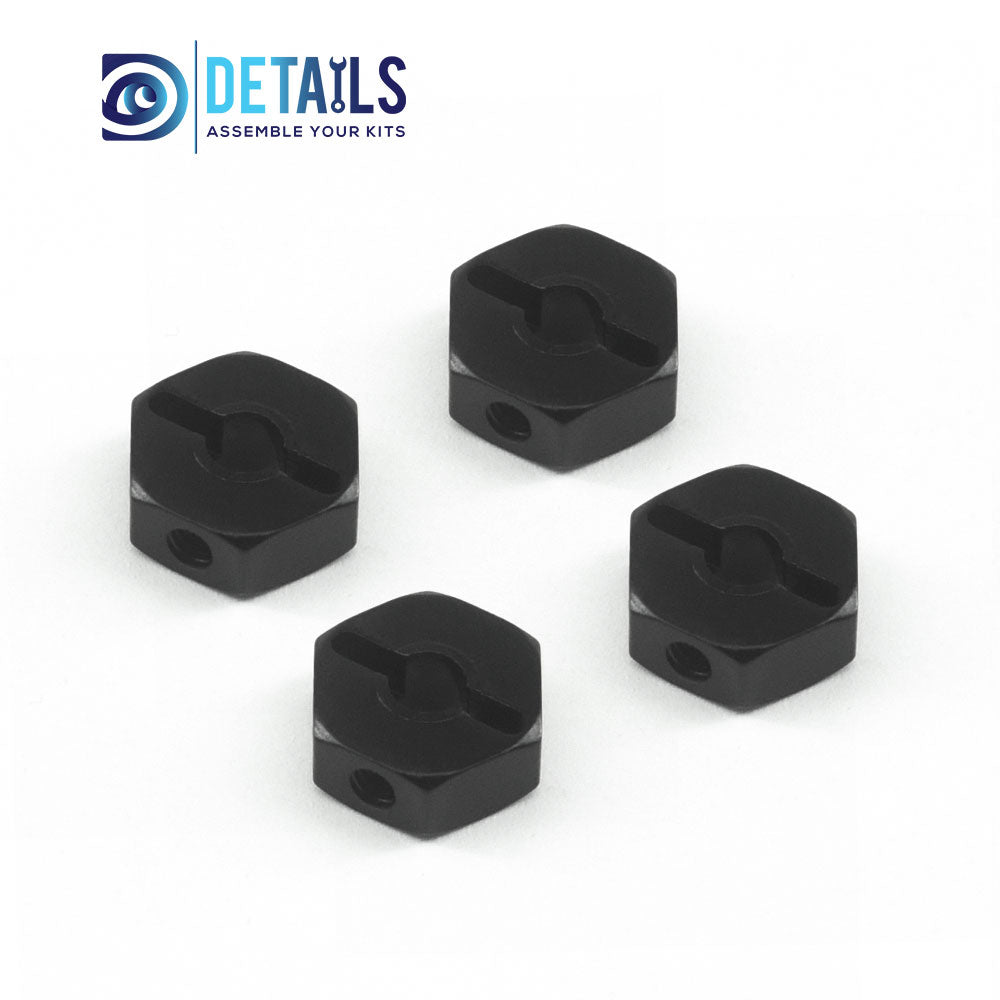 Aluminum 12X5mm Wheel Hex For Losi LMT MINI 1/18 4WD Solid Axle Monster
