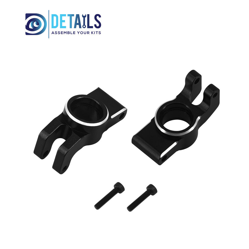 Aluminum Rear Hub/Knuckle Arm For ARRMA 1/18 MOJAVE GRANITE GROM Upgrade Parts 2pcs