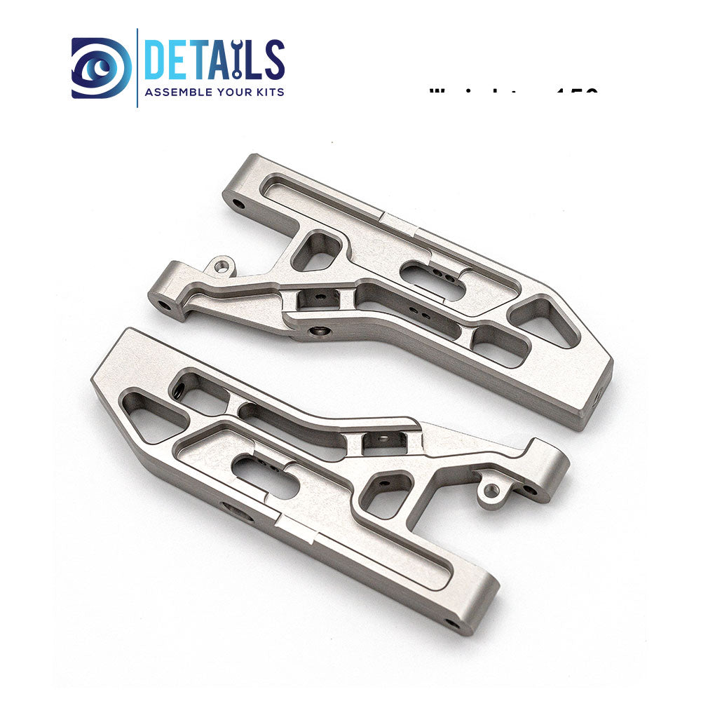 Aluminum Front Lower Suspension Arms for Team Corally Kronos XP 6S XTR 1/8 RC Car Upgrades Parts