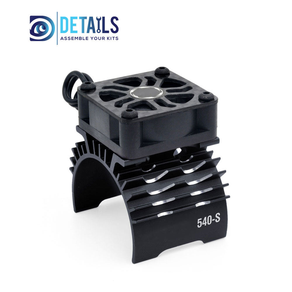 Hobby Details 36mm RC Car Motor Cooling Fan with Heatsink 28000RPM(540-S)