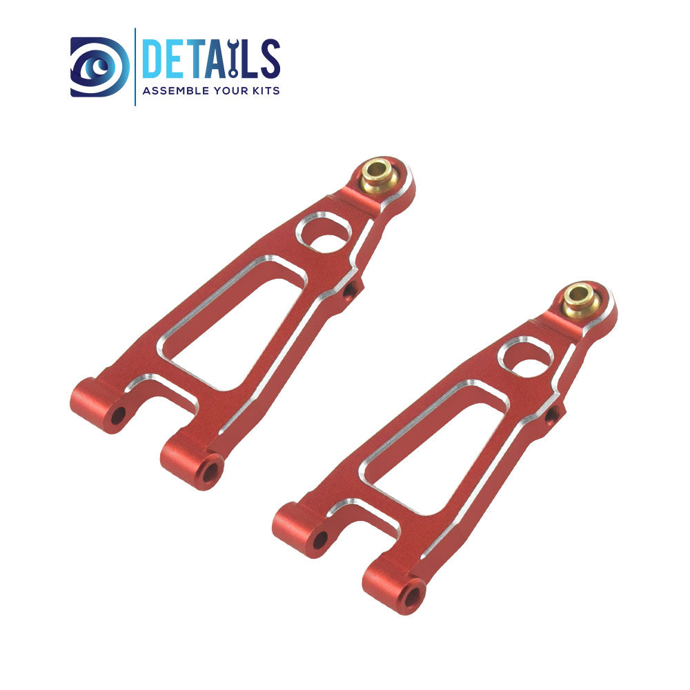 Aluminum Front Lower Arm Set For ARRMA 1/18 MOJAVE Upgrade Parts 2pcs