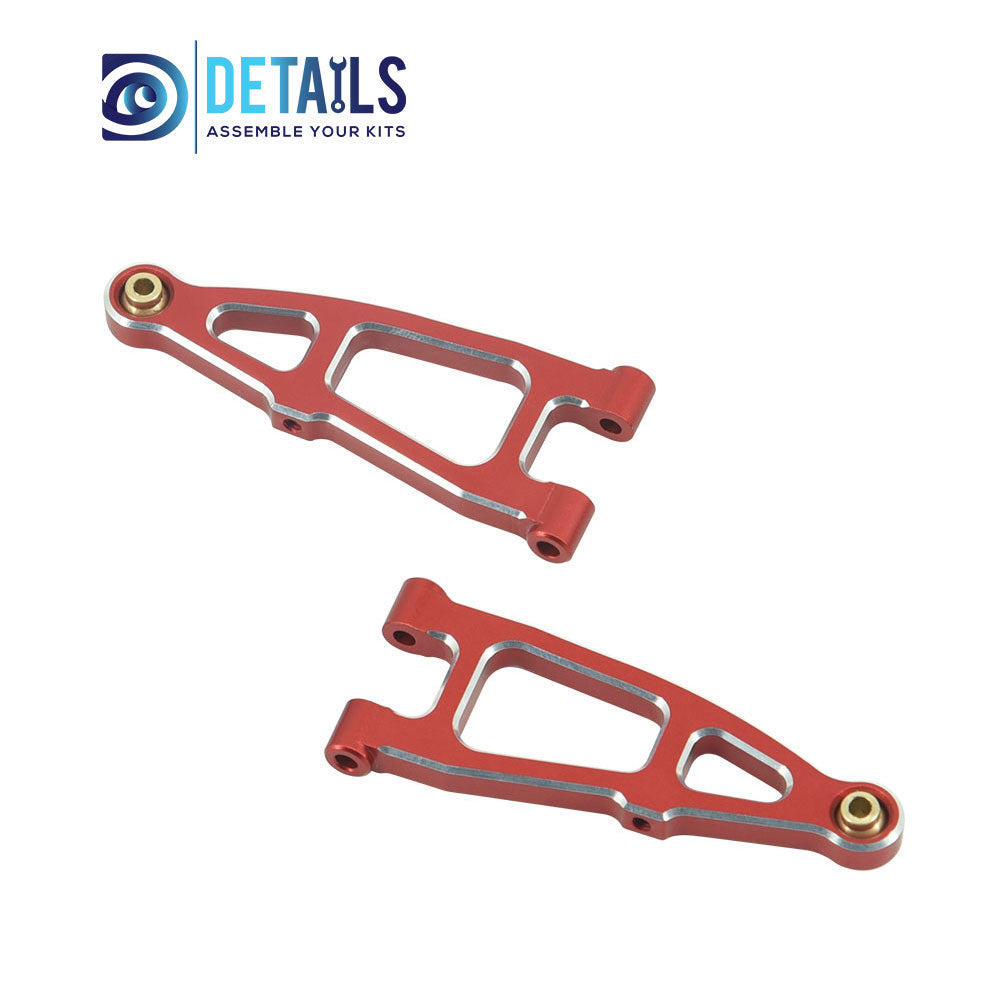 Aluminum Front Lower Arm Set For ARRMA 1/18 GRANITE GROM Upgrade Parts 2pcs