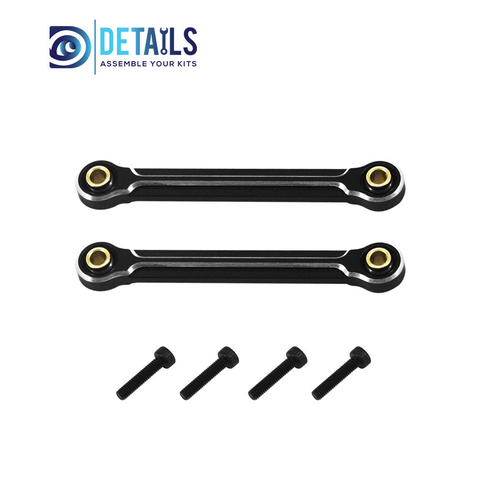 Aluminum Steering Set Steering&amp;Rods Set For ARRMA 1/18 GRANITE GROM &nbsp;Upgrade Parts 2pcs