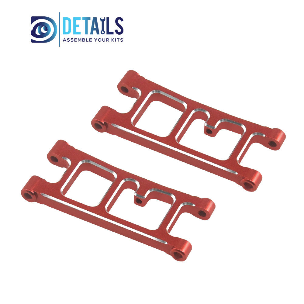 Aluminum Rear Lower Arm Set For ARRMA 1/18 MOJAVE Upgrade Parts 2pcs