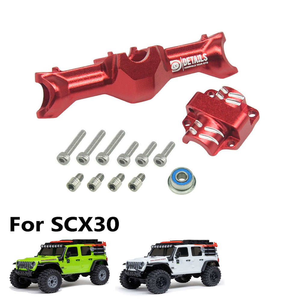 Axial SCX30 Upgrading Parts （12 IN 1 SET）Red