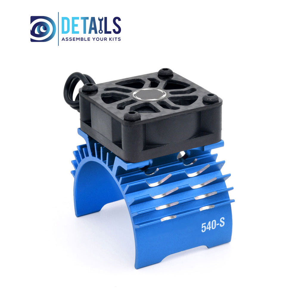 Hobby Details 36mm RC Car Motor Cooling Fan with Heatsink 28000RPM(540-S)