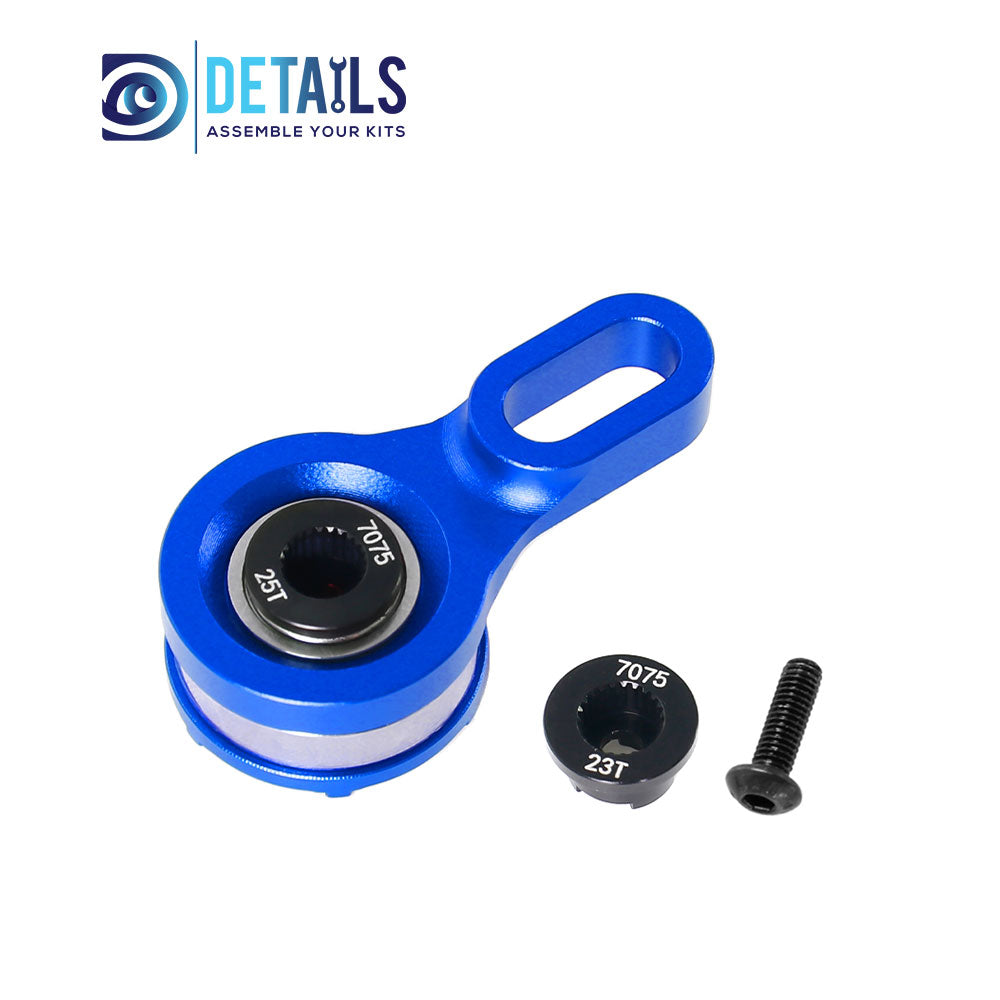 Hobby Details 7075 Aluminum  servo arm Set for LOSI 1/4 Promoto MX Motorcycle A:Red B:Black C:Blue D:Green