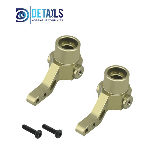 Hobby Details 7075 Aluminum hard oxidation Front Steering Knuckles for Cen Racing 1/8 RC Car Upgrades Parts 2pcs/set