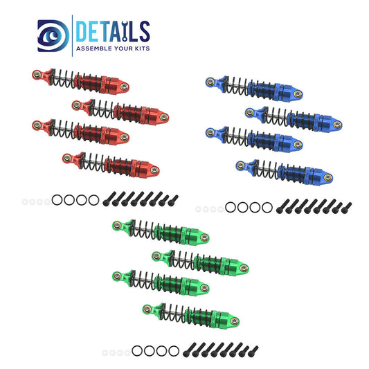 Hobby Details Aluminum Front&Rear Shocks Set For ARRMA 1/18 MOJAVE GRANITE GROM Upgrade Parts