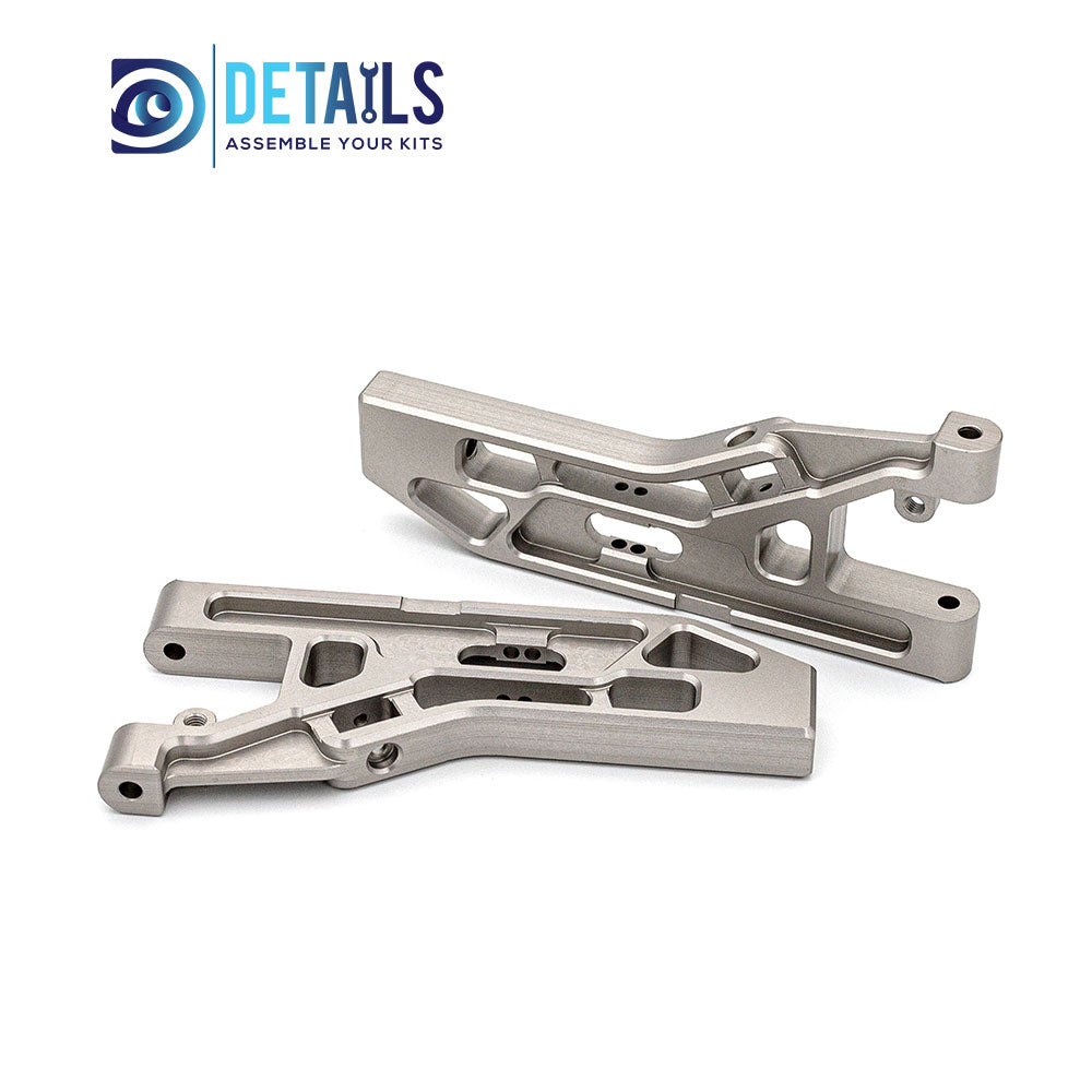 Aluminum Front Lower Suspension Arms for Team Corally Kronos XP 6S XTR 1/8 RC Car Upgrades Parts