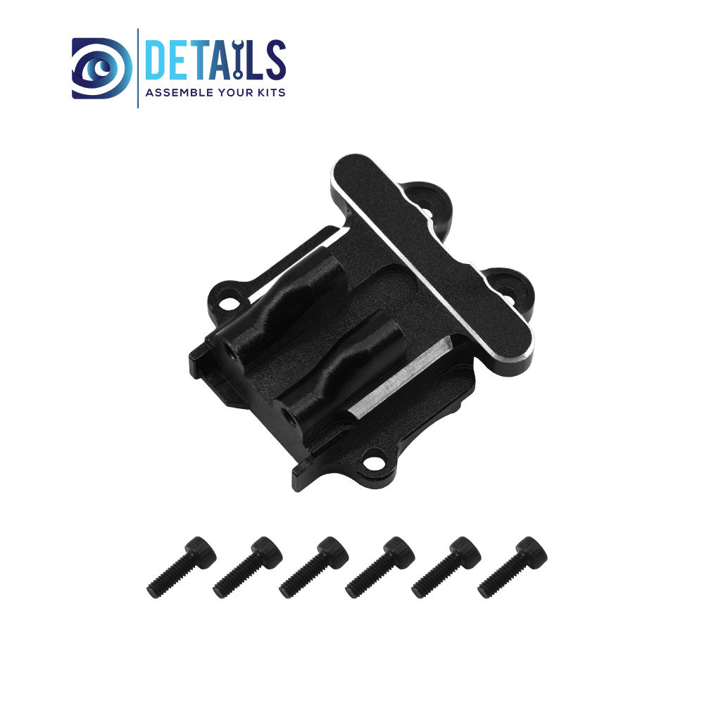 Aluminum Front Gearbox Covers For ARRMA 1/18 MOJAVE GRANITE GROM Upgrade Parts 1pcs