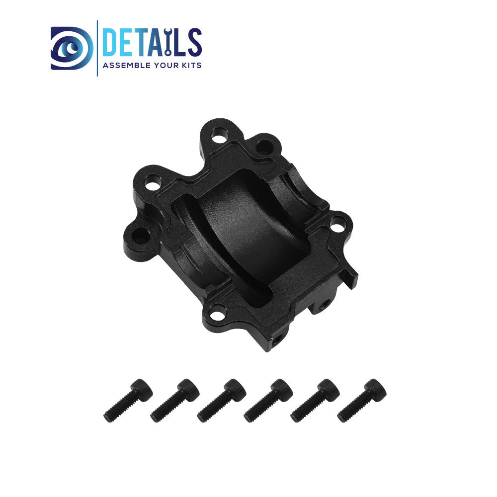 Aluminum Front Gearbox Covers For ARRMA 1/18 MOJAVE GRANITE GROM Upgrade Parts 1pcs
