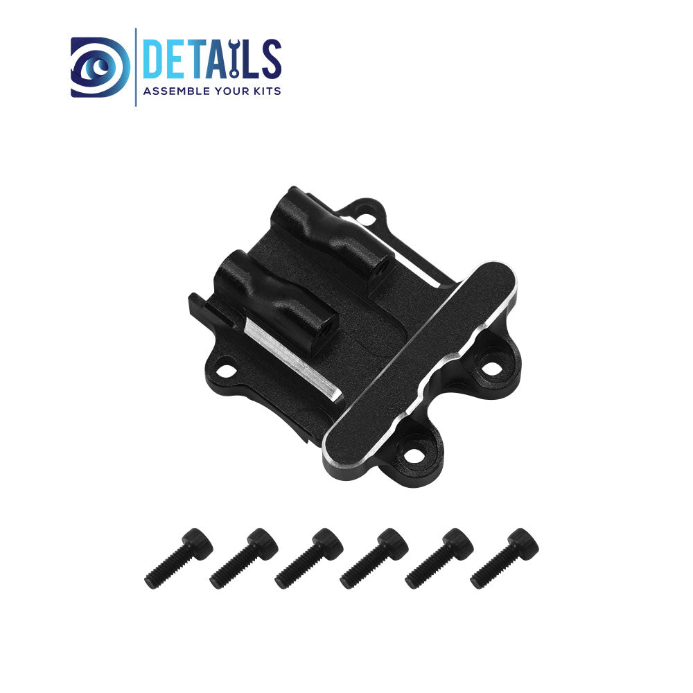 Aluminum Front Gearbox Covers For ARRMA 1/18 MOJAVE GRANITE GROM Upgrade Parts 1pcs