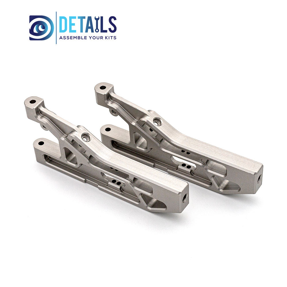 Aluminum Front Lower Suspension Arms for Team Corally Kronos XP 6S XTR 1/8 RC Car Upgrades Parts