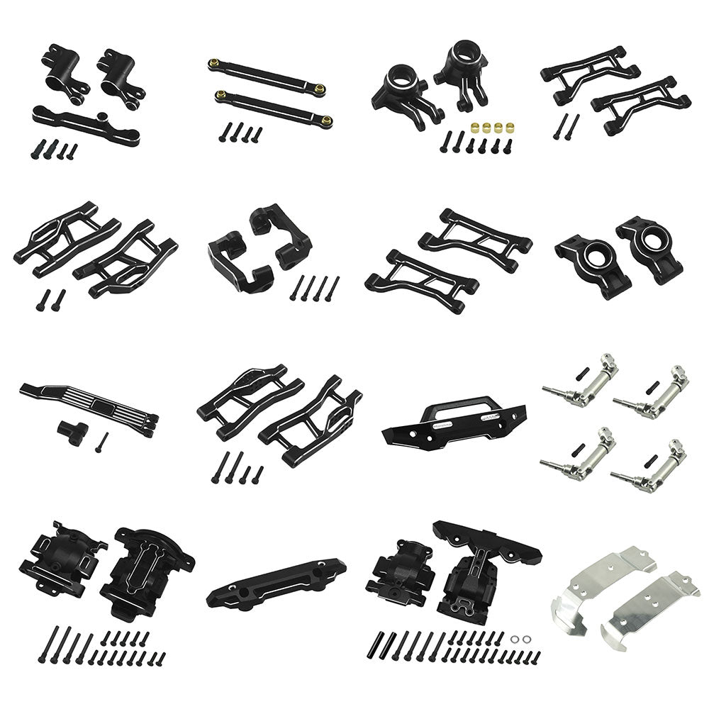 Hobby Details 7075 Aluminum Steel Set For TRX MINI MAXX BL-2s 4WD Brushless Monster Truck 107154-1 Upgrade Parts